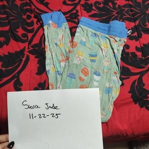 Coffee Little Sleepies Adult Large Pants Women's